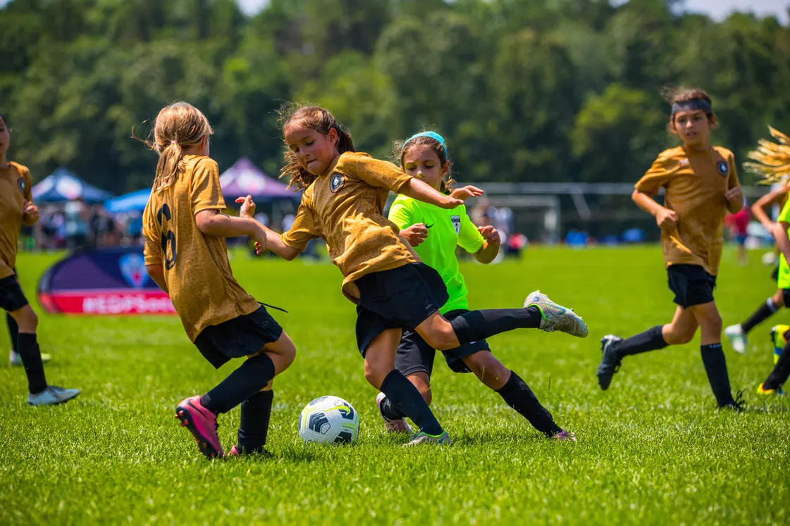 Summer Select players competing in a tournament